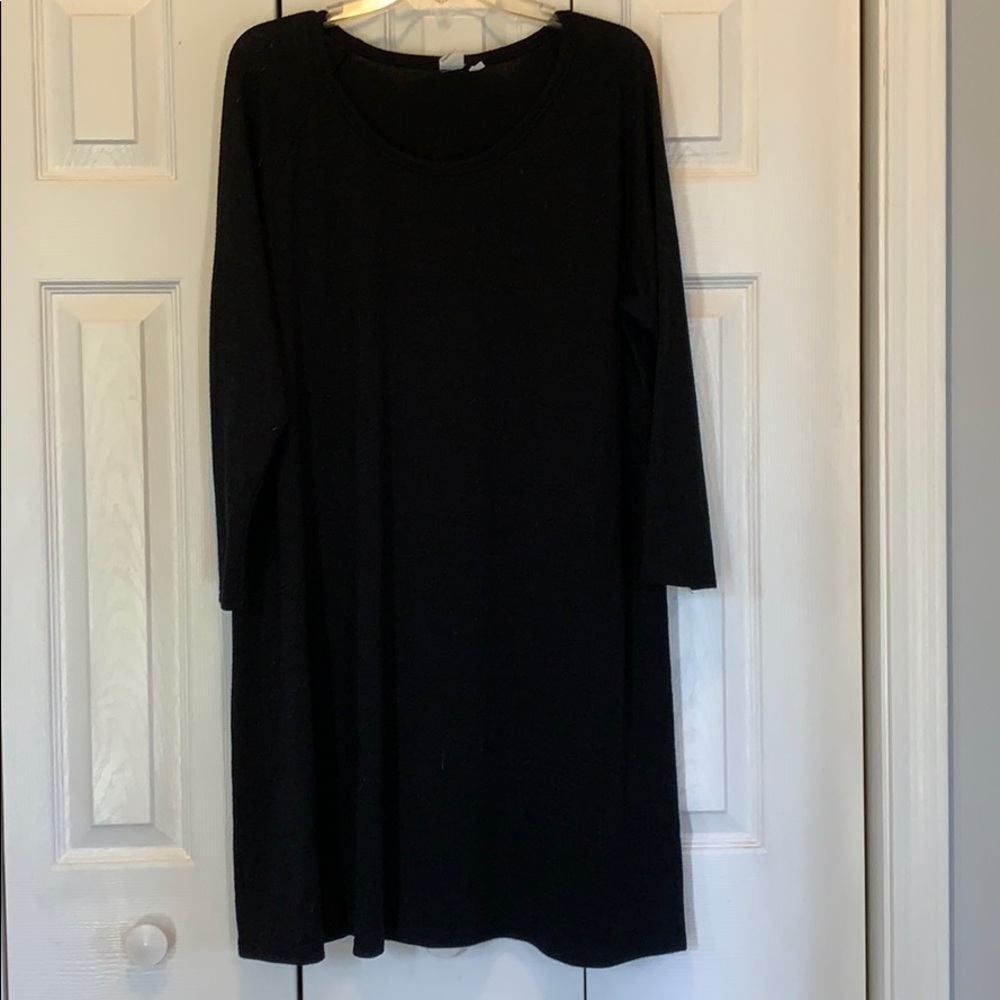 Black Knee Length Dress